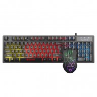 Teclado & mouse gamer 19/k anti-ghosting