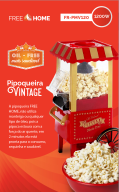 Pipoquera carrito vintage