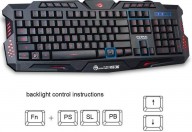 Teclado gamer 19/k anti-ghosting